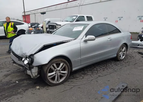 2006 Mercedes-Benz Clk 350 из США, поврежденный, VIN WDBTJ56J66F169385